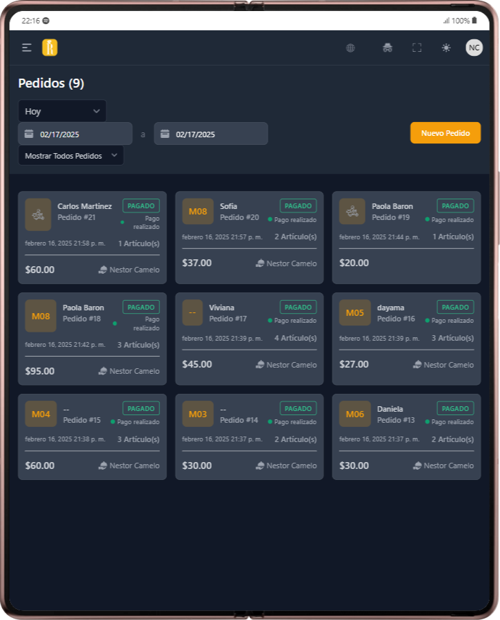 Optimiza la gestión de pedidos